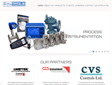 Tablet Screenshot of caltrols.com